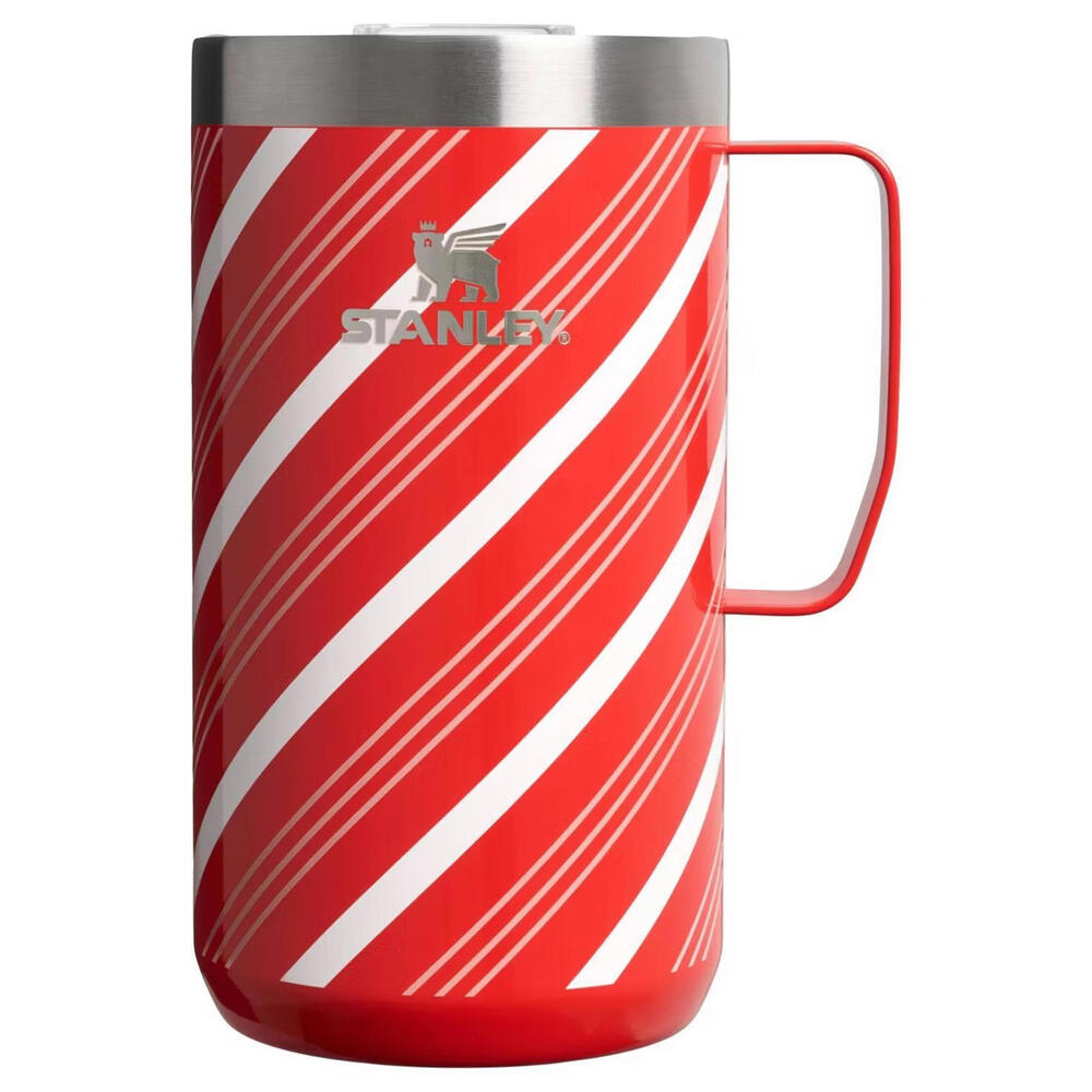 🎄Candy Cane Twist - Stanley 24oz Everyday Mug 🔥 Target Holiday Exclusive!